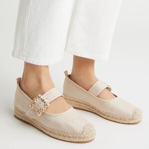 *BRAND NEW* Sam Edelman Maddy Mary Jane Espadrille Flats